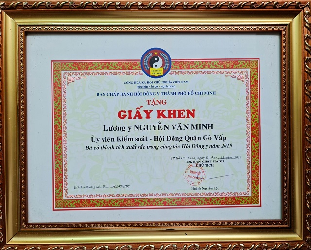 Thầy thuốc đông y Nguyễn Văn Minh